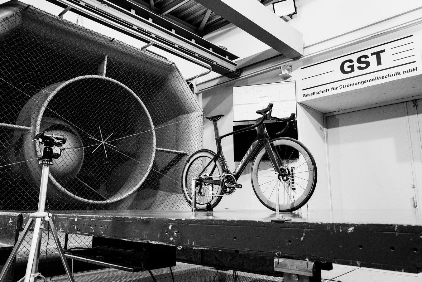 Wind tunnel testing of Hunt Bike Wheels rim profile
