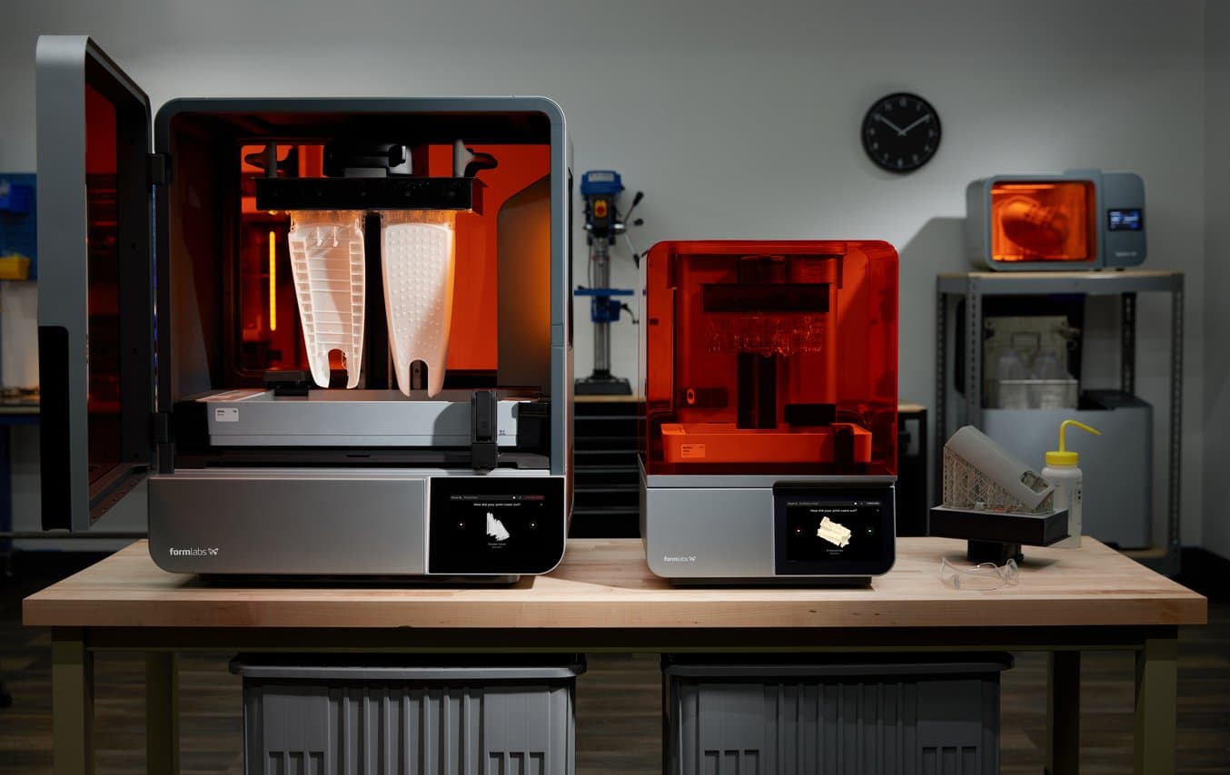 Tutte le stampanti 3D Formlabs