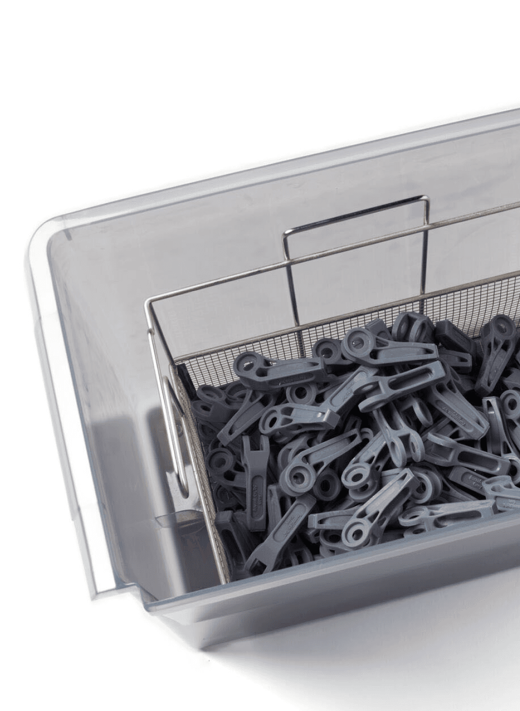 Componenti robotici stampati in 3D in Grey Resin