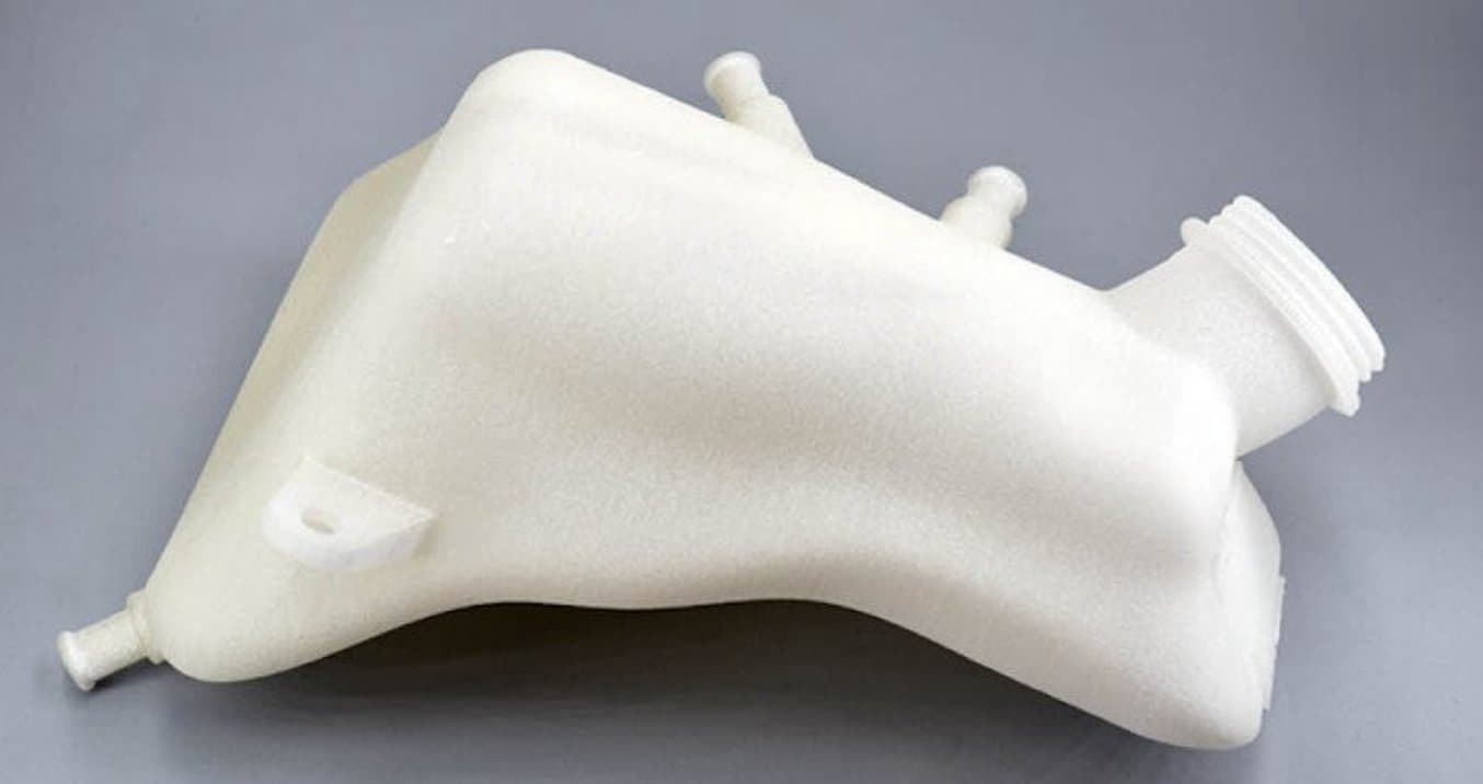 Parte stampata in 3D in polipropilene tramite FDM