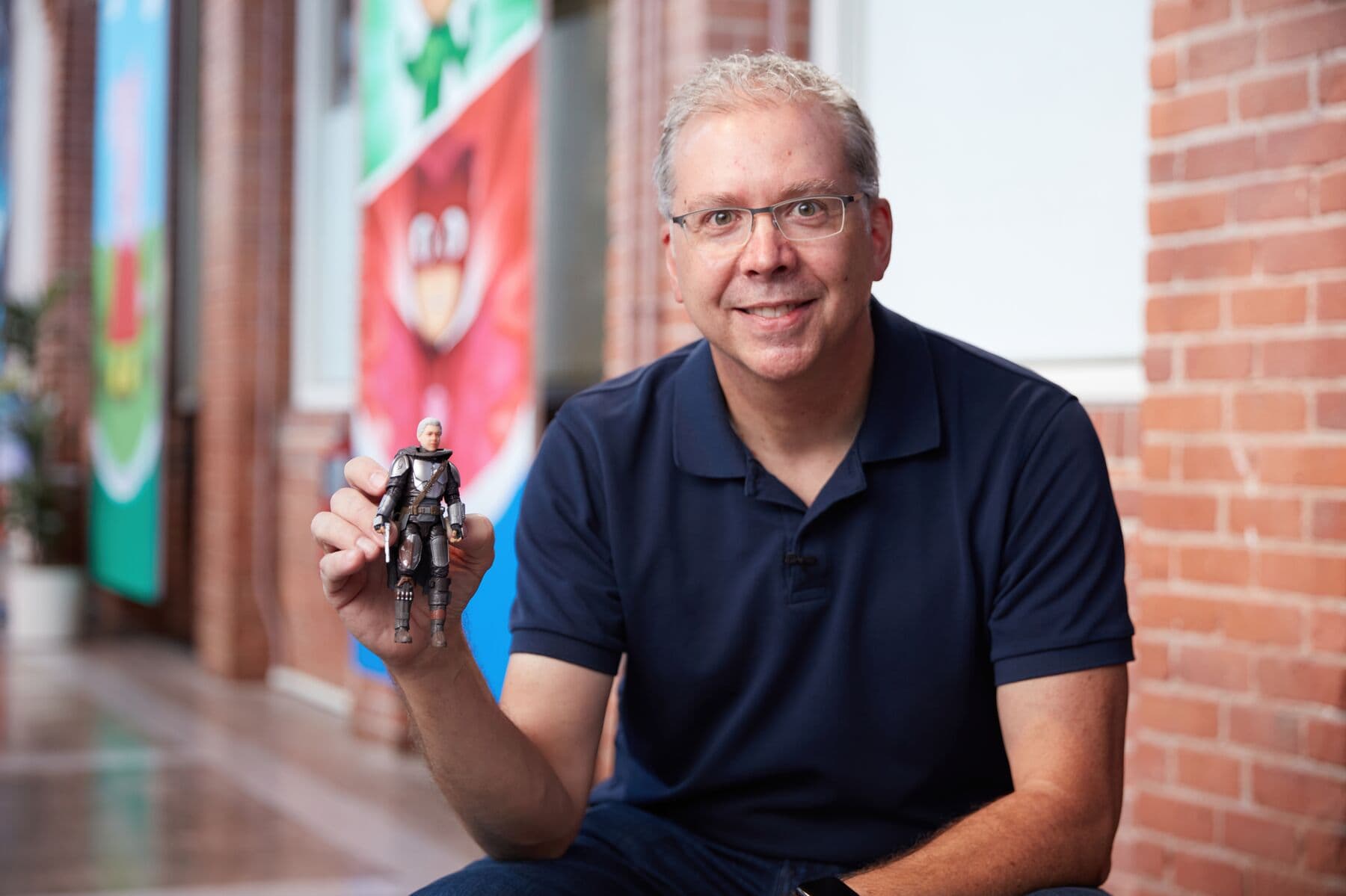 Patrick Marr chez Hasbro avec une figurine Hasbro imprimée en 3D