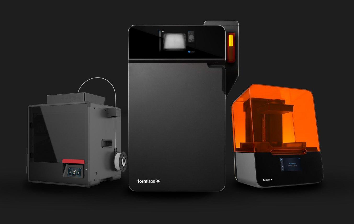 Formlabs professional 3D printers