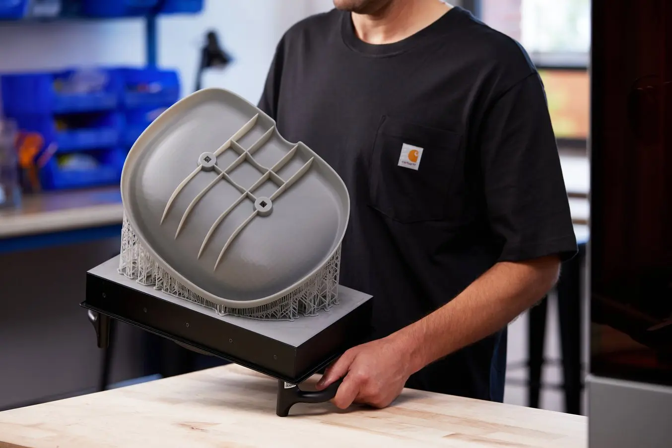 Radio Flyer 3D printed seat prototype