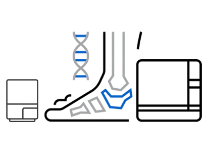 Medical 3D printer icon